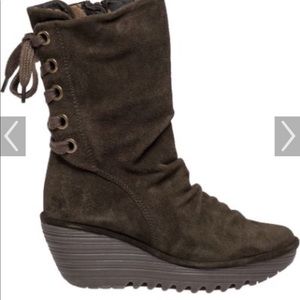 Fly London yada worn once size 40